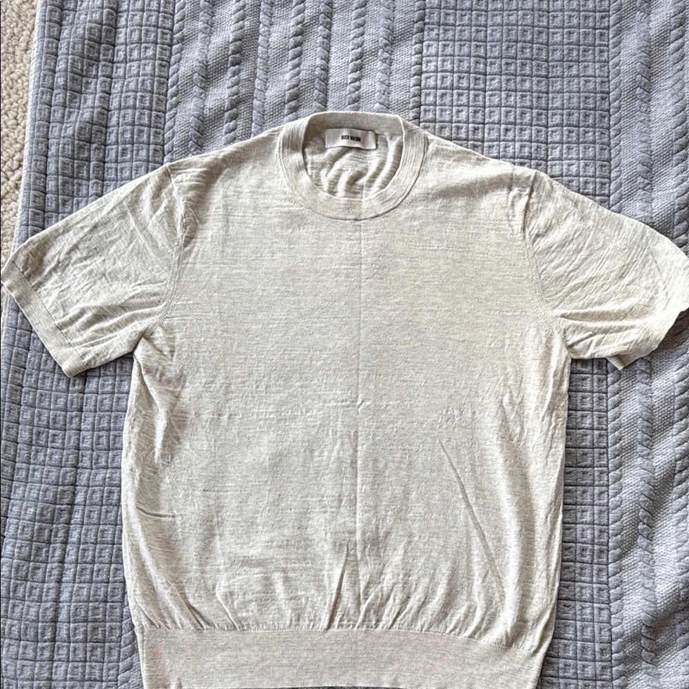 Light Gray Short Sleeve Shirt
